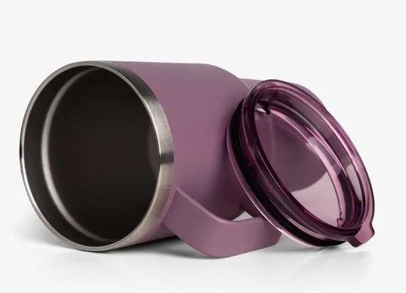 Термостакан SmartShake Bohtal з ручкою з нержавіючої сталі Tumbler Plum 900 мл (11290001) | Зображення 1