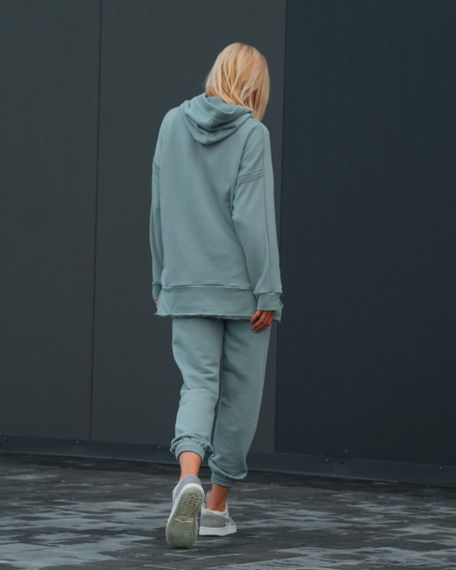 Жіночий спортивний костюм Turquoise колір бірюзовий р.M/L 440222 | Зображення 4