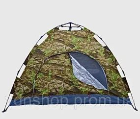 Палатка автоматическая местная Камуфляж 2-х местная
