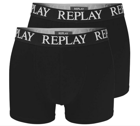 Чоловічі анатомічні труси боксери Replay (2 шт) | Зображення 2