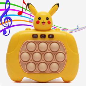 Игрушка антистресс на батарейках, Рop It Pokemon, цвет Рандом / Электронный поп ит / Детская приставка поп ит