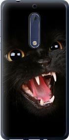 Чехол на Nokia 5 Чёрная кошка "932u-804-17620"