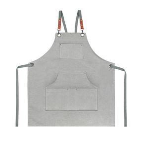 Фартух Home Line 64871 Китай 68x80  Бавовна, Поліестер Сірий