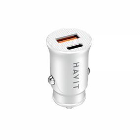 Автомобільний зарядний пристрій HAVIT HV-CC2022 20W USB+USB-C