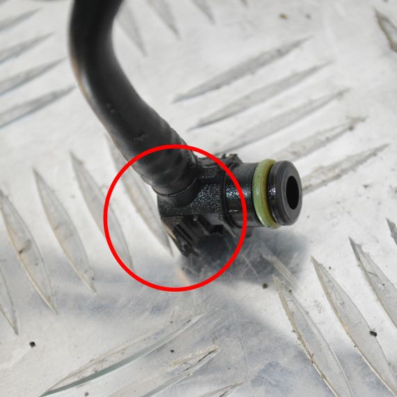 Паливна трубка 1.6 CRDI Hyundai i30 2007-2012 Паливний провід Хюндай ай30 | Зображення 3