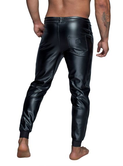 Чоловічі трегінси Noir Handmade H063 Powerwetlook treggings, S, мокрий ефект | Зображення 1
