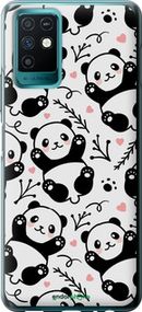 Чохол на Infinix Note 10 Панди "4318u-2763-2448"