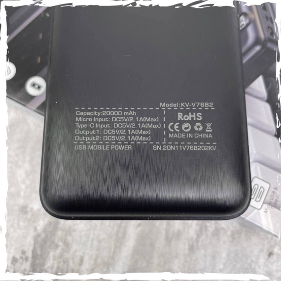 PowerBank 20000mAh. Павербанк 20000mAh, повербанк, павер 20000. | Зображення 2