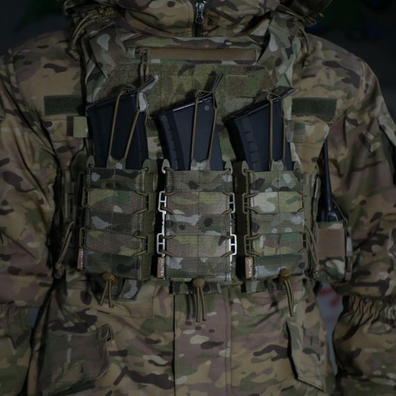 Тактичний підсумок під 1 магазин Militex cordura USA Multicam | Зображення 6