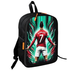 Рюкзак шкільний дитячий спортивний Кріштіану Роналду 36х27 см підлітковий для хлопчика футболіста (4076)