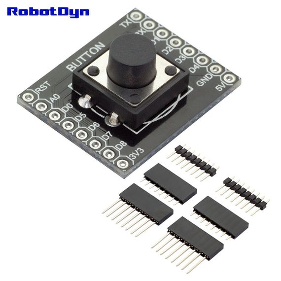 Модуль кнопки для Wemos | Зображення 1