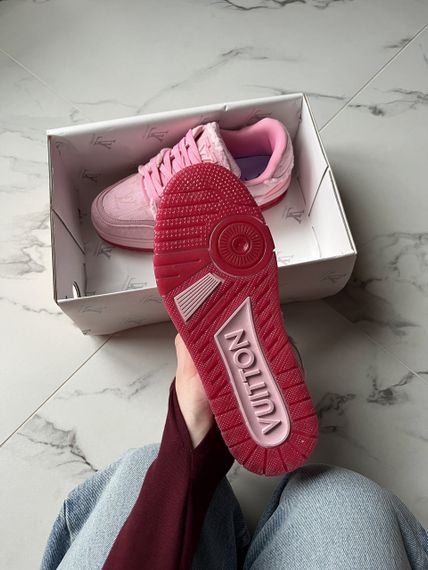 Кросівки Lou1is Vu1it1ton Trainer Triple Pink | Зображення 7