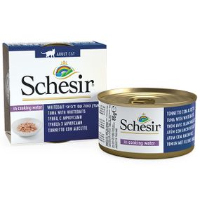 Корм Schesir Tuna with Whitebaits Can вологий з тунцем, анчоусами та рисом 85 гр