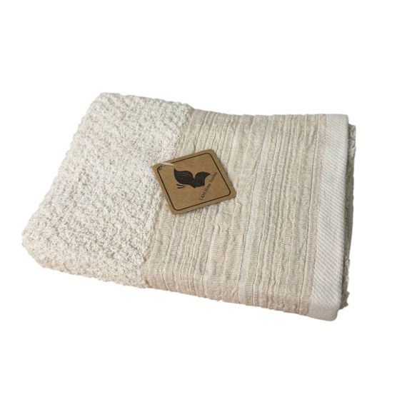 Рушник для обличчя L&M Home Textiles 20456 50х90 см молочний