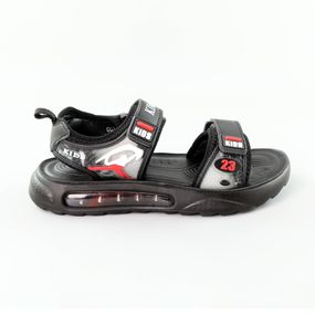 Сандалі дитячі 589085 Чорні червоні 32 33 34 35 36 37