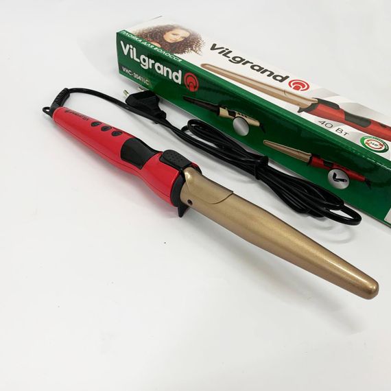 Щипцы для завивки и объема ViLgrand, Плойка для завивки для прически Стайлер объема волос DZ-50 | Зображення 2