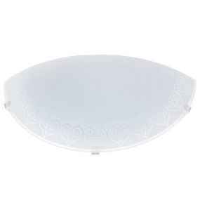 Бра настенное накладное в ванную половинка W-553/1 E27