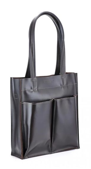 Шкіряна сумка Skin and Skin Noble 35х30х10 см Коричнева (BW03BR)