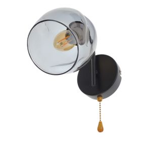 Бра LK-718W/1 E14 BK+FG