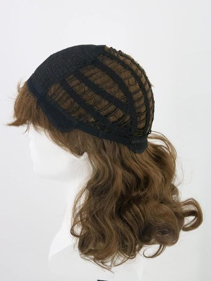 Коричнева ретро перука mullet LeMarnia у стилі 70-х 80-х для чоловіків і жінок, термостійка, 30 см, для Гелловіну | Зображення 5