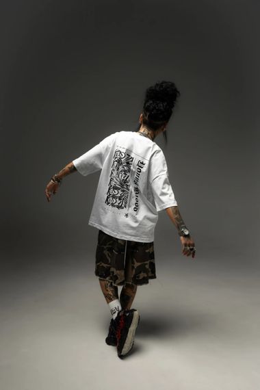 Футболка "SILENT THUNDER" WHITE L | Зображення 3