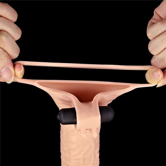 Насадка на пеніс з вібраією ADD 2 PLEASURE X TENDER | Зображення 6