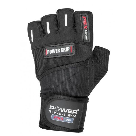 Рукавички для фітнесу Power System PS-2800 Power Grip Black L | Зображення 1