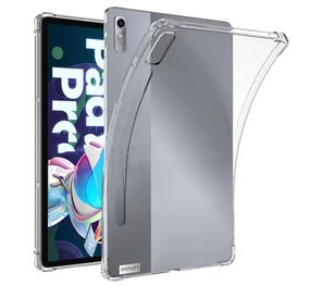 Силиконовый чехол бампер Primolux Silicone для планшета Lenovo Tab P11 Pro 2nd Gen 11.2" TB-132/TB-138 - Clear