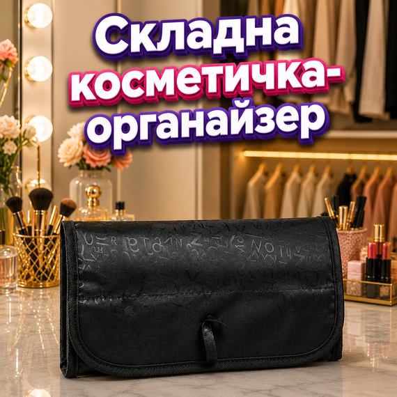Складна косметичка-органайзер Roll-n-Go для подорожей | Зображення 1