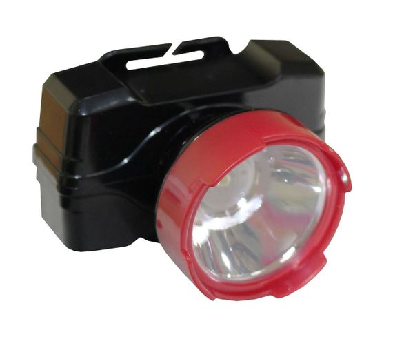 Налобний ліхтар LED HL5 1W 6500K 4H 100L bat: 3.7V 1.2A IP54 Red/Black Ny95001235 | Зображення 2