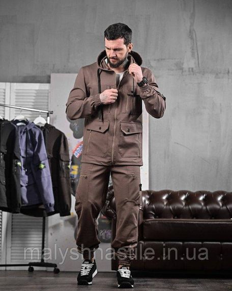 Мужской спортивный костюм Stone mokko ДЛ6303 | Зображення 1