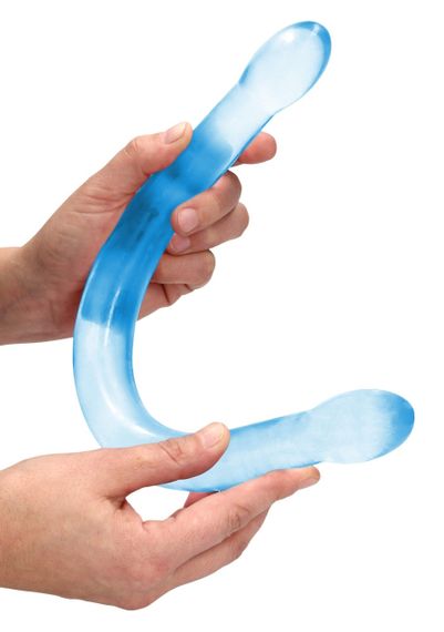 Подвійний фалоімітатор Non Realistic Double Dong - 17/ 42 cm Sex Aura | Зображення 2