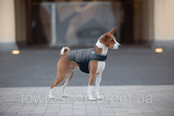 Курточка-накидка для собак AiryVest, XL, B 68-80 см, С 42-52 см черный | Зображення 5