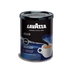 Мелений італійську Каву Lavazza Club ж/б, 250г, елітна кава бленд з добірних сортів 100% арабіки