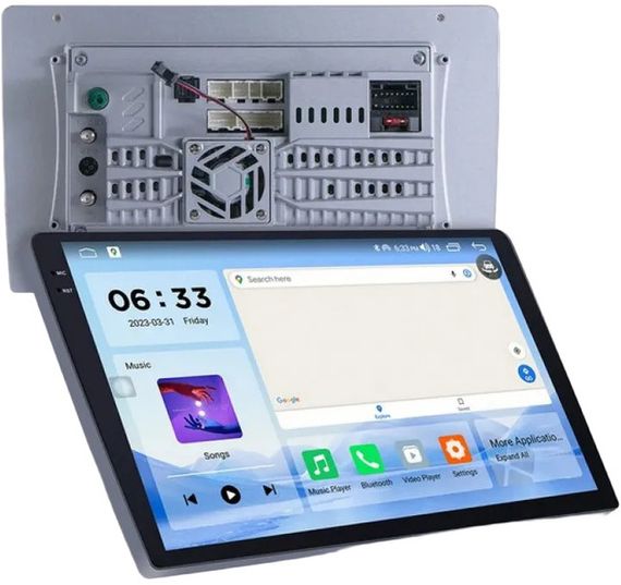 Універсальна магнітола K7862S 9'' QLED-DSP з CarPlay 4 ГБ оперативної пам'яті, 32 ГБ вбудованої пам'яті, 8-ядерний процесор, Android 12, RGB, XPRO (43335-K7862S- 9''_7659) | Зображення 1