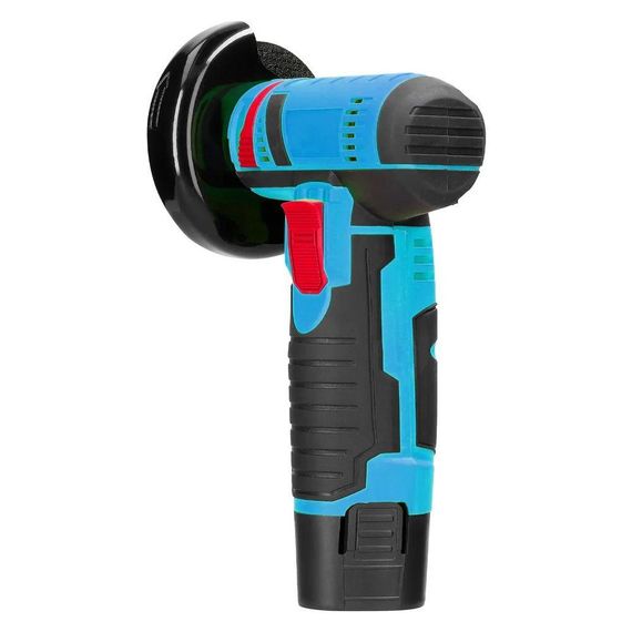 Аккумуляторная болгарка в кейсе + аккумулятор 12V, диск 75мм / Угловая шлифовальная машина / Мини болгарка | Зображення 3