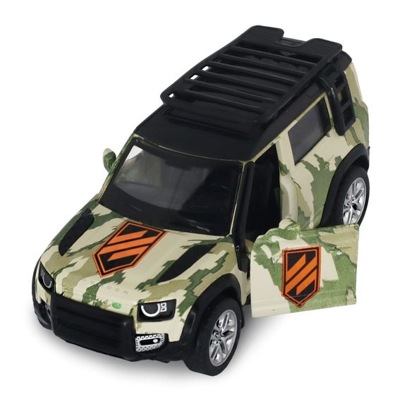 Автомодель серии "Шевроны Героев" Land Rover Defender 110 "3 ОШБр" TechnoDrive 250363M2 масштаб 1:39 | Зображення 6