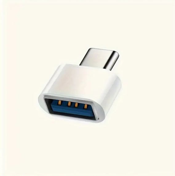 Універсальний адаптер Type-C до USB, для планшетів, ПК, телефонів. Білий | Зображення 5