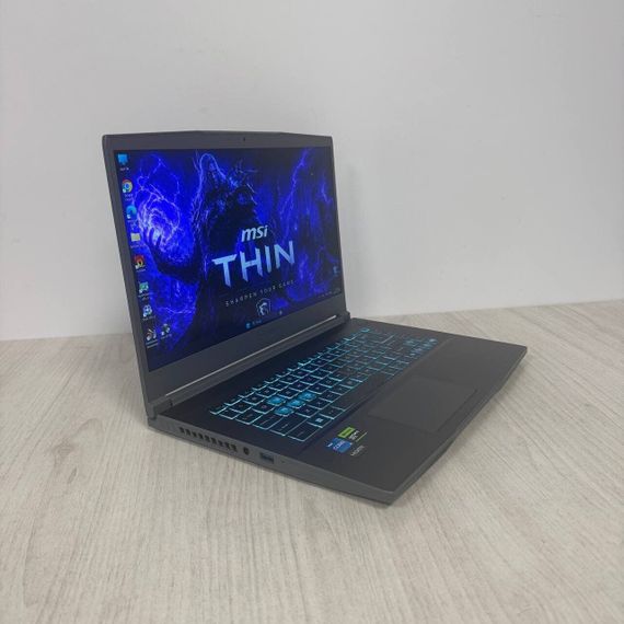 Игровой ноутбук MSI Thin 15 B13vf / 15.6" (1920x1080) IPS / Intel Core i5-13420H (8 (12) ядер по 3.4 - 4.6 GHz) / 16 GB DDR5 / 512 GB SSD / nVidia GeForce RTX 4060, 8 GB GDDR6, 128-bit / WebCam б/у | Зображення 4