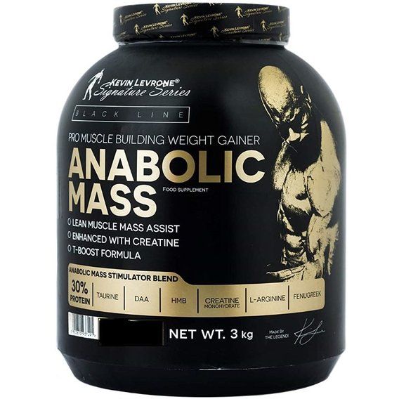 Гейнер Kevin Levrone Anabolic Mass 3000 g /30 servings/ Cookies with cream