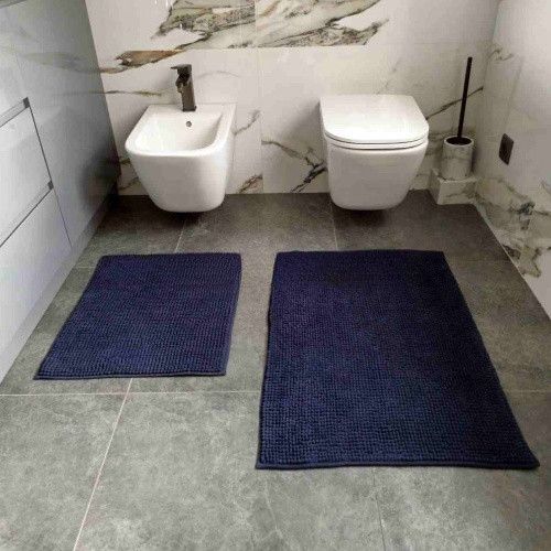 Килим для ванних кімнат TM DARIANA Standard Plus 60*50 темно-синій | Зображення 1