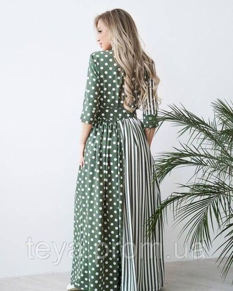 Плаття для жінок колір хакі розмір S FI_000588 | Зображення 2