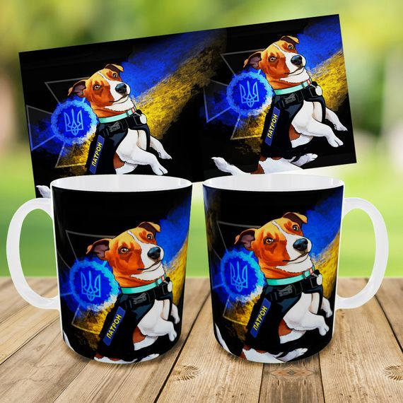 Набір дитячий Пес Патрон рюкзак 36х27см сумка-бананка, кружка з принтом для хлопчика (01570) | Зображення 8