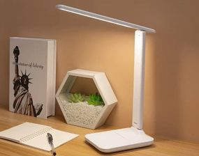 Настольная светодиодная лампа SL-127 5W WH CCT