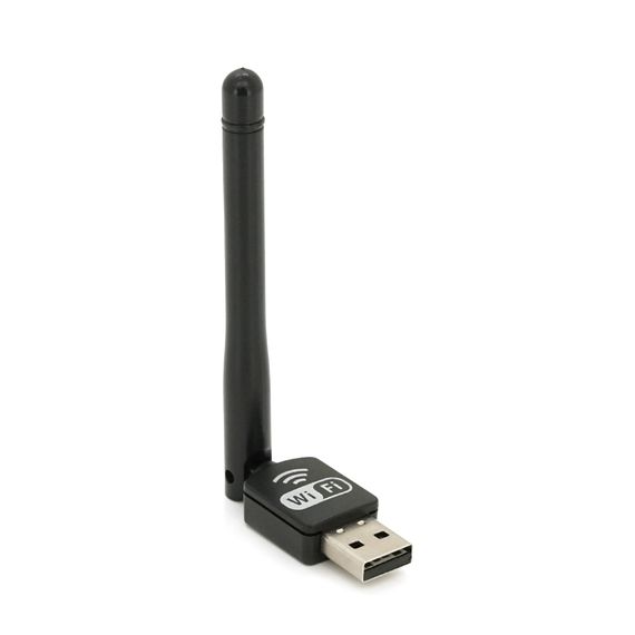 Бездротовий мережний адаптер з антеною Wi-Fi-USB LV-UW11RK-2DB RTL8188, 150Mbps, 2.4 GHz, Win10/8.1/8/7/XP, Mac OSX 10.7~10.10 and Linux, Box