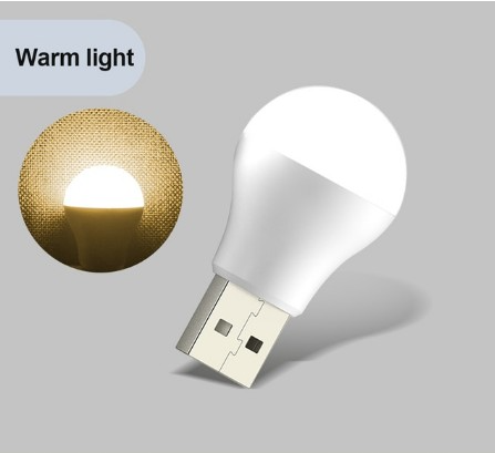 Міні світлодіодний USB світильник , Теплий
