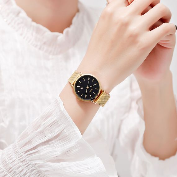 Жіночий годинник Skmei 1530GD Gold | Зображення 3