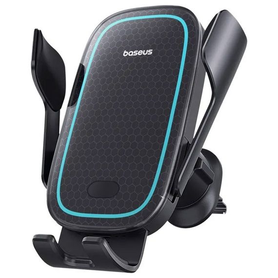 Автотримач з БЗП Baseus Milky Way Pro Wireless Charging Electric Car Mount 15W (C40357000111-0) Cluster Black | Зображення 3