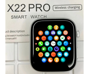 Cмарт Часы XPRo X22 PRO smart watch 1.75" с беспроводной зарядкой синие (X22 PRO_1155)