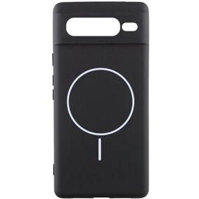 Чохол Silicone Cover Lakshmi Full Camera (AA) with Magnetic Fit для Google Pixel 7 Pro Чорний / Black